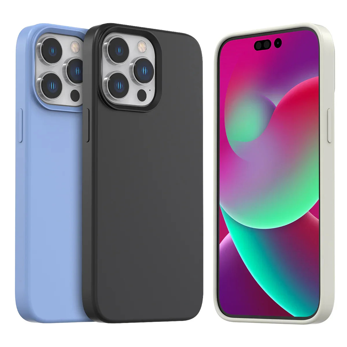 Araree Typoskin Magsafe For iPhone 14 Pro Max -Sierra Blue - Tashqila Araree Typoskin Magsafe For iPhone 14 Pro Max -Sierra Blue - Tashqila